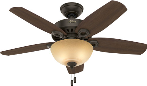 Hunter 52218 Builder New Bronze LED 42" Home Ceiling Fan