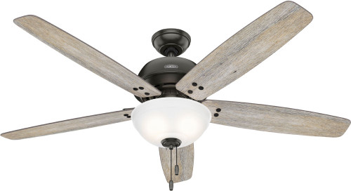 Hunter 52399 Reveille Noble Bronze LED 60" Home Ceiling Fan