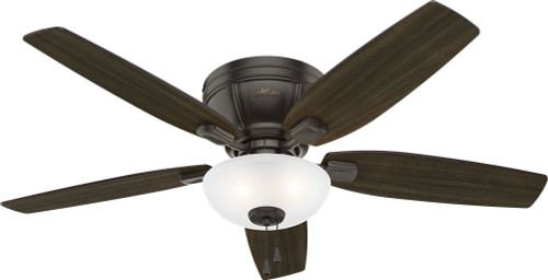 Hunter 53379 Kenbridge Noble Bronze LED 52" Home Ceiling Fan