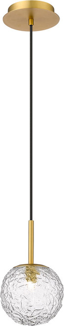 Innovations 320-1P-BB-G320-6CL-BB Barrington Modern Brushed Brass LED Mini Lighting Pendant