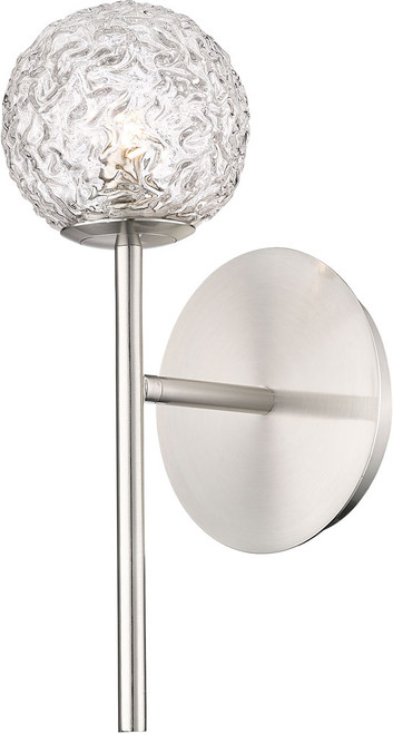 Innovations 320-1W-SN-G320-5CL-SN Barrington Modern Brushed Satin Nickel LED Wall Lighting