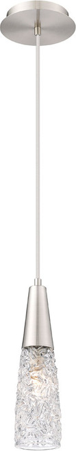 Innovations 322-1P-SN-G322-3CL Amherst Brook Contemporary Brushed Satin Nickel LED Mini Drop Lighting