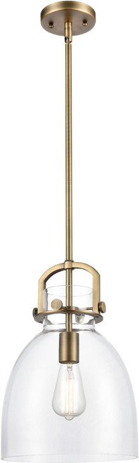 Innovations 410-1SM-G412-10CL Newton Bell Contemporary Mini Pendant Lighting