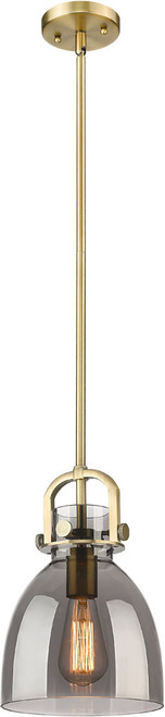 Innovations 410-1SS-G412-8SM Newton Bell Contemporary Mini Lighting Pendant