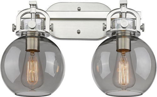 Innovations 410-2W-G410-7SM Newton Sphere Modern LED 2-Light Vanity Lighting