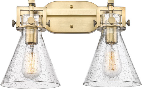 Innovations 411-2W-G411-7SDY Newton Cone 2-Light Bath Lighting