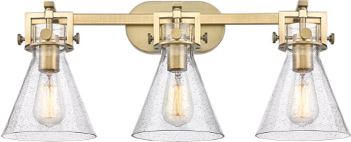 Innovations 411-3W-G411-7SDY Newton Cone 3-Light Bathroom Light
