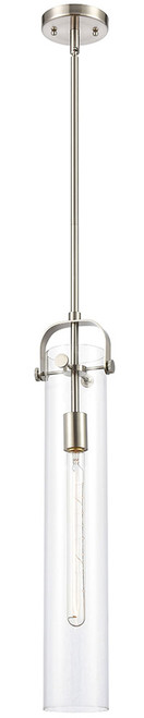 Innovations 413-1SS-G413-1S-4CL Downtown Urban Pilaster Contemporary LED Mini Lighting Pendant