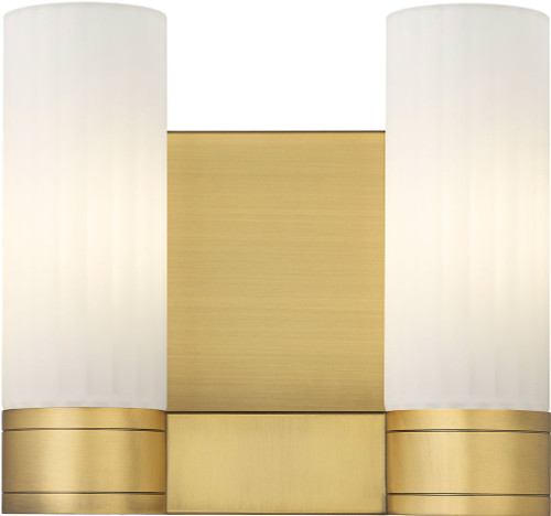 Innovations 429-2W-G429-8WH Empire Modern LED 2-Light Bathroom Sconce Lighting