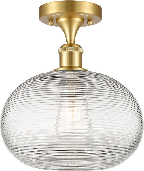 Innovations 516-1C-G555-10 Ballston Ithaca Contemporary LED 10" Overhead Lighting Fixture