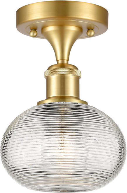 Innovations 516-1C-G555-6 Ballston Ithaca Contemporary LED 6" Ceiling Lighting