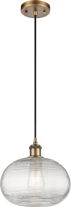 Innovations 516-1P-G555-10 Ballston Ithaca Modern LED Mini Drop Ceiling Light Fixture