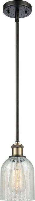Innovations 516-1S-BAB-G2511 Ballston Caledonia Black Antique Brass LED Mini Pendant Light Fixture