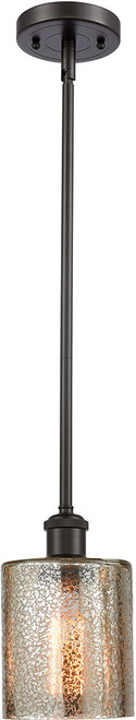 Innovations 516-1S-OB-G116 Ballston Cobbleskill Oil Rubbed Bronze LED Mini Pendant Light Fixture
