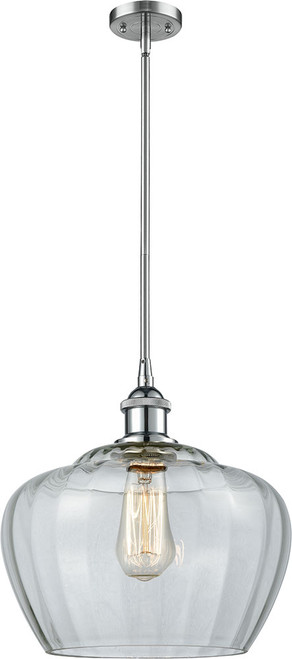 Innovations 516-1S-PC-G92-L Ballston Fenton Polished Chrome LED Mini Pendant Lighting