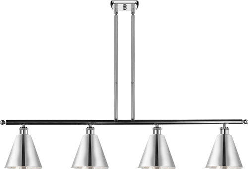 Innovations 516-4I-PC-MBC-8-PC Ballston Cone Polished Chrome LED Kitchen Island Light