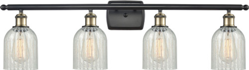 Innovations 516-4W-BAB-G2511 Ballston Caledonia Black Antique Brass LED 4-Light Bathroom Lighting Fixture