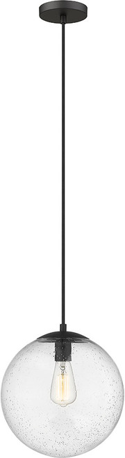 Innovations 612-BK-SDY Tolland Matte Black Seedy Tolland LED Mini Pendant Light