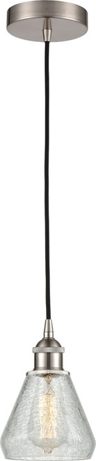 Innovations 616-1P-SN-G275 Conesus Brushed Satin Nickel LED Mini Drop Lighting Fixture