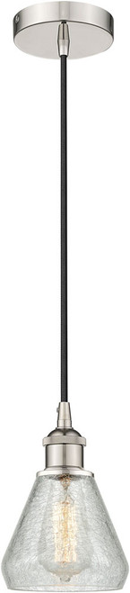 Innovations 616-1P-PN-G275 Conesus Polished Nickel LED Mini Ceiling Light Pendant