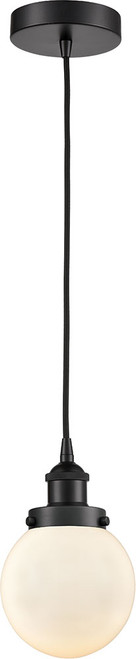 Innovations 616-1PH-G201-6 Edison Beacon Modern LED 6" Mini Ceiling Pendant Light