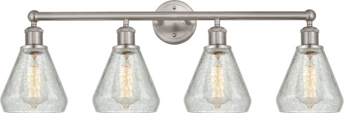 Innovations 616-4W-SN-G275 Conesus Brushed Satin Nickel 4-Light Vanity Lighting Fixture