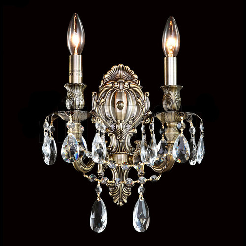 James Moder 40612MB22 Brindisi Monaco Bronze Wall Sconce Lighting