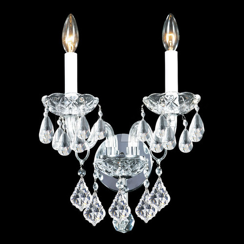 James Moder 40792S22 Palace Ice Silver Wall Mounted Lamp