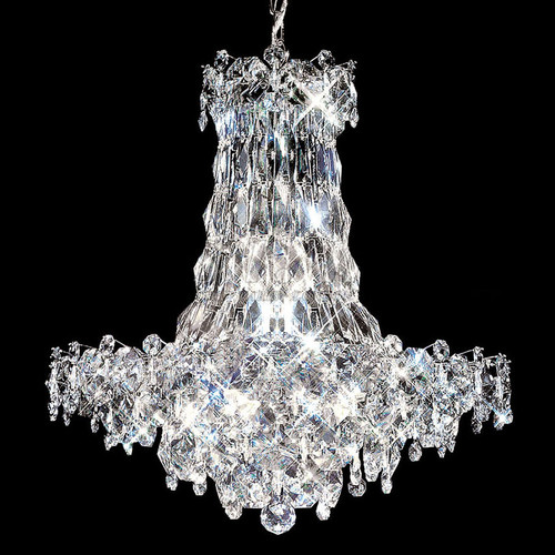 James Moder 91332S22 Continental Fashion Silver 25" Hanging Light