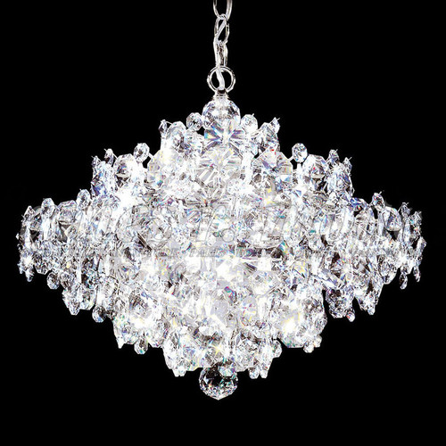 James Moder 91337S22 Continental Fashion Silver 21" Ceiling Pendant Light