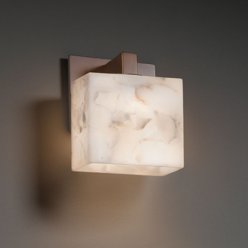 Justice Design ALR-8931 Modular Alabaster Rocks! Wall Mounted Lamp