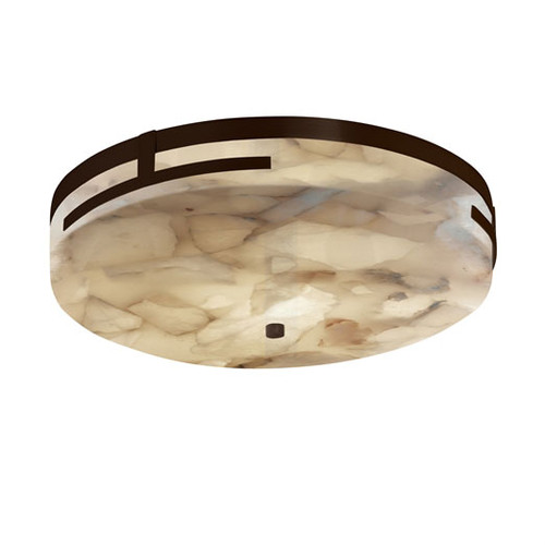 Justice Design ALR-8998 Alabaster Rocks! Atlas Modern Round LED Ceiling Light Fixture