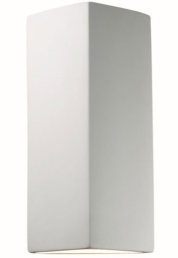 Justice Design CER-5145W Ambiance Contemporary LED Outdoor Light Sconce