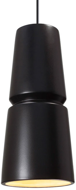 Justice Design CER-6430 Radiance Cone Modern LED Mini Pendant Light