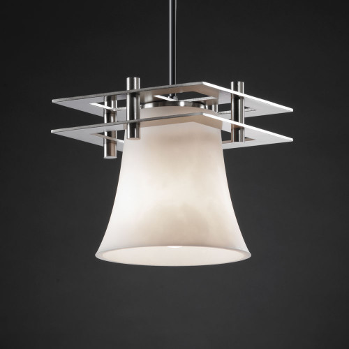Justice Design CLD-8165 Clouds™ 7.5" Tall Mini Hanging Light