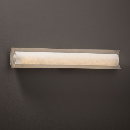 Justice Design CLD-8635 Lineate Clouds LED 30" Bathroom Lighting Sconce