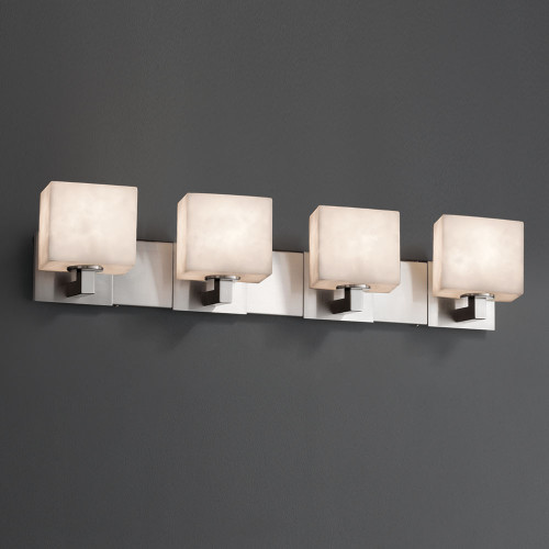 Justice Design CLD-8924 Modular Clouds 4-Light Bathroom Lighting