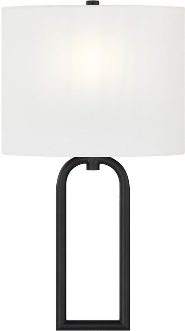 Justice Design FAB-4333-WHTE-MBLK Woven Fabric Oslo EVOLV Modern Brushed Brass Wall Lamp