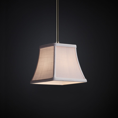 Justice Design FAB-8815 Pendants Textile Mini Hanging Pendant Lighting