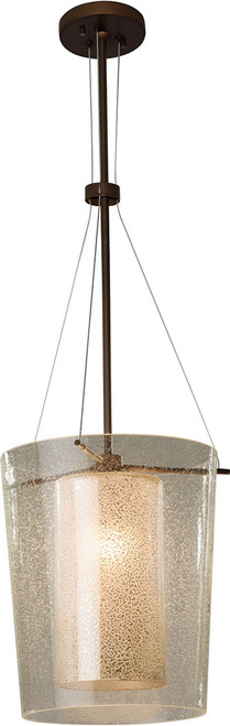 Justice Design FSN-8010 Fusion Amani Contemporary Pendant Lighting