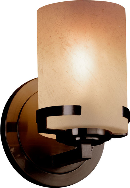 Justice Design FSN-8451-10-CRML Fusion Atlas Modern Sconce Lighting