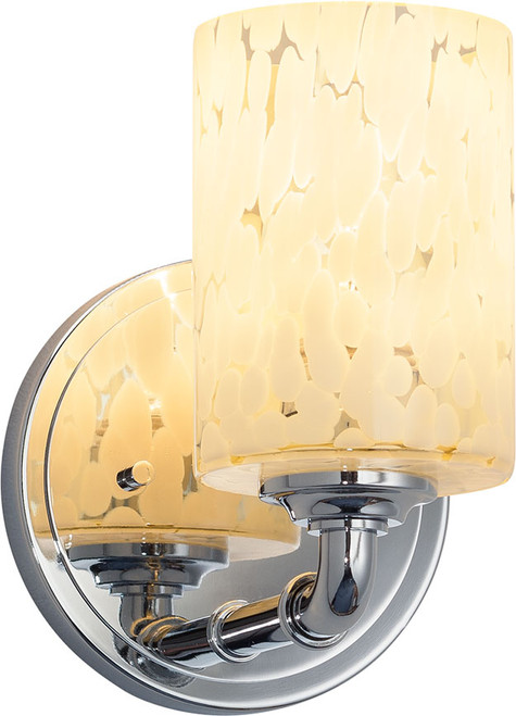 Justice Design FSN-8461 Fusion Bronx Contemporary Wall Sconce Lighting