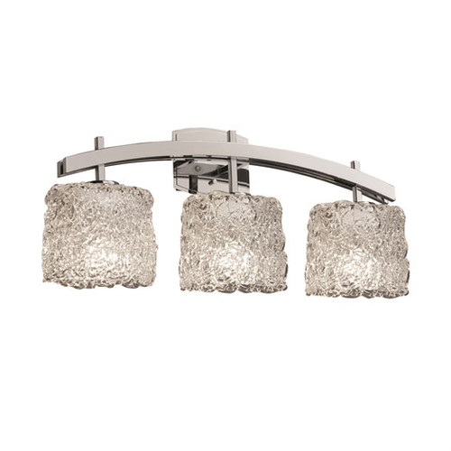 Justice Design GLA-8593 Veneto Luce Archway Modern 3-Light Vanity Lighting