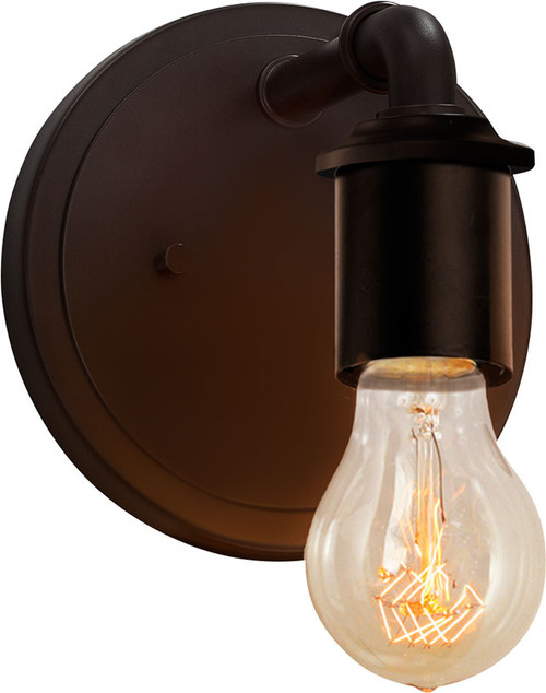 Justice Design NSH-8461 Bronx Contemporary Wall Light Fixture