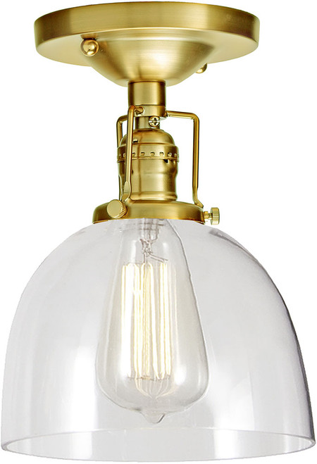 JVI Designs 1202-10-S5 Union Square Contemporary Satin Brass Overhead Lighting