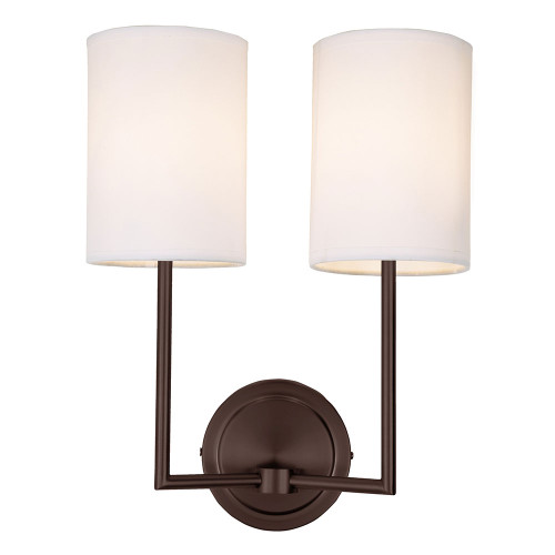 JVI Designs 1271-08 Elliot Oil Rubbed Bronze Wall Sconce
