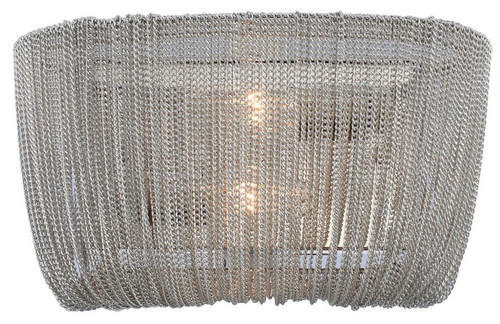 Kalco 316920PN Genevieve Modern Polished Nickel Sconce Lighting