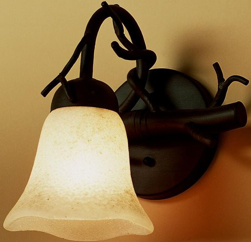 Kalco 3521 Vine Country Bark Wall Mounted Lamp