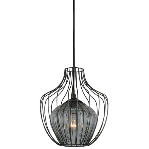 Kalco 404850CM Emilia Modern Chemical Stainless Steel Outdoor Hanging Pendant Lighting