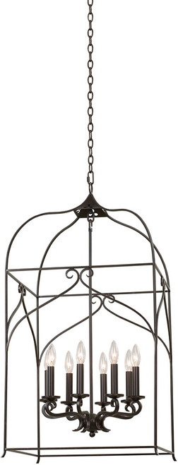 Kalco 508252HB Somers Heirloom Bronze 19" Foyer Lighting